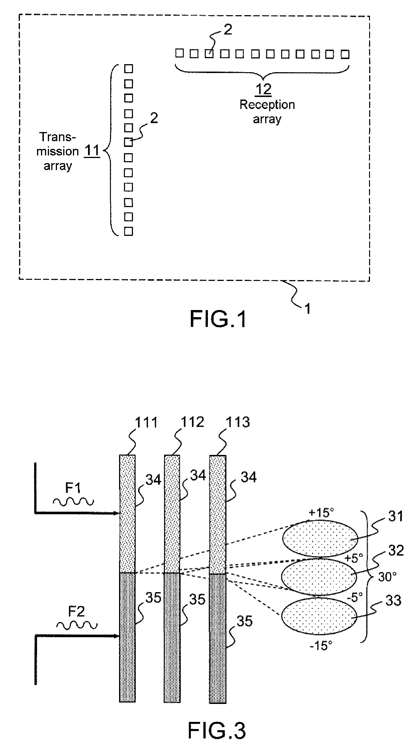 Agile-beam radar notably for the obstacle 'sense and avoid' function