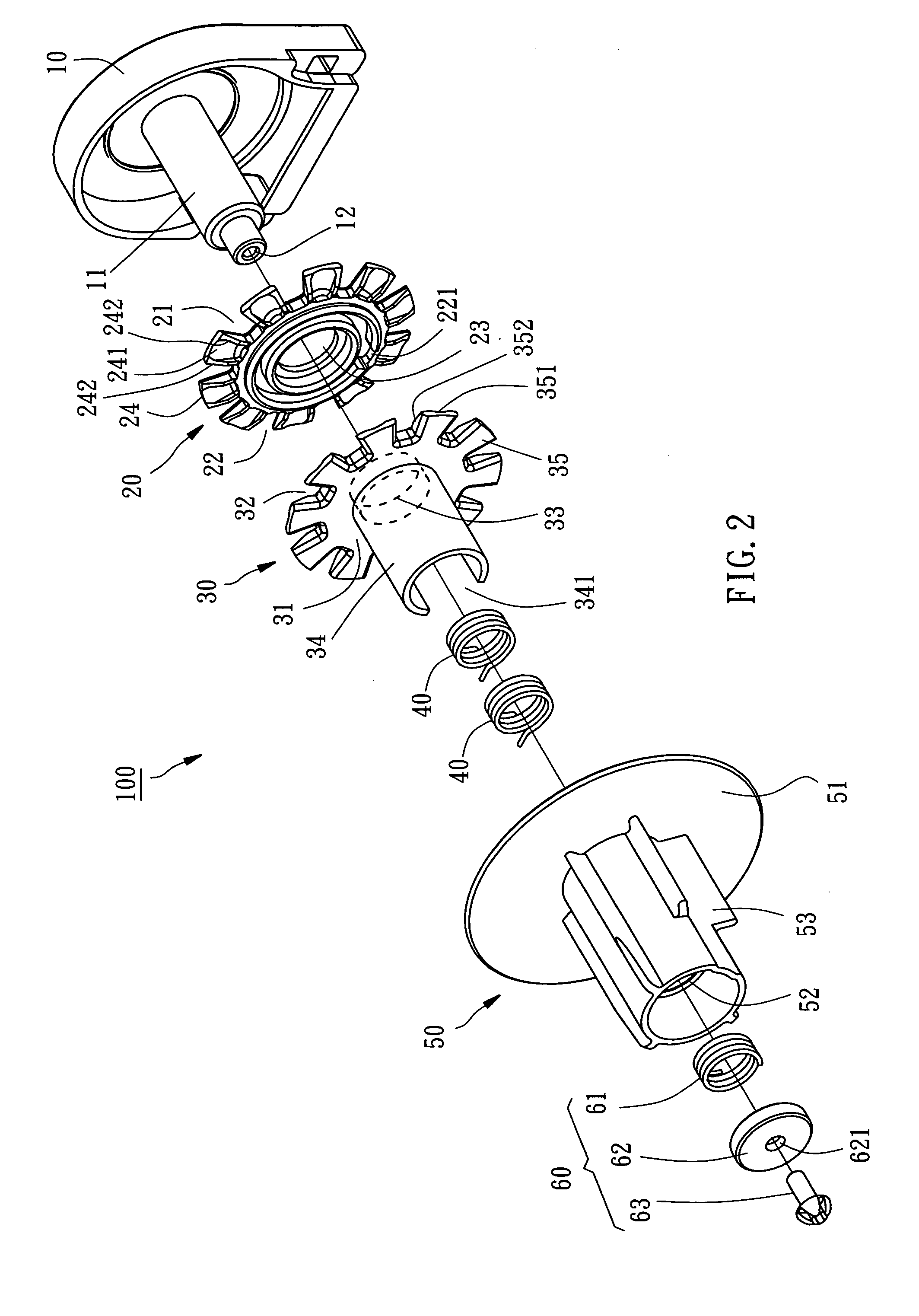 Cord-driven rotator for driving roller of window blind