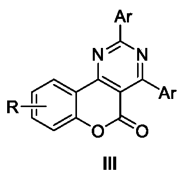 Method for synthesizing coumarin [4,3-d]pyrimidine derivative
