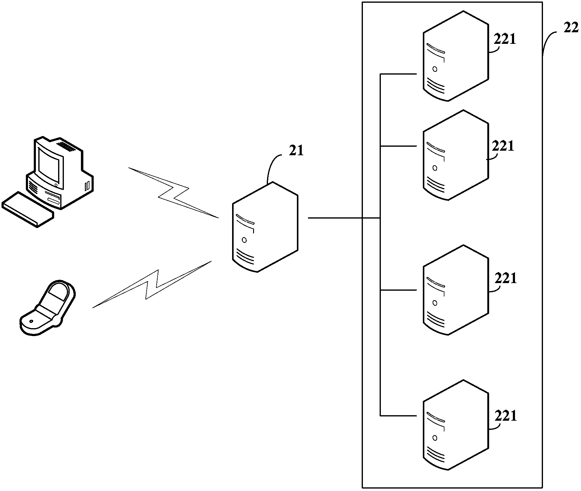 File management method, cloud storage system and cloud terminal server in cloud storage system