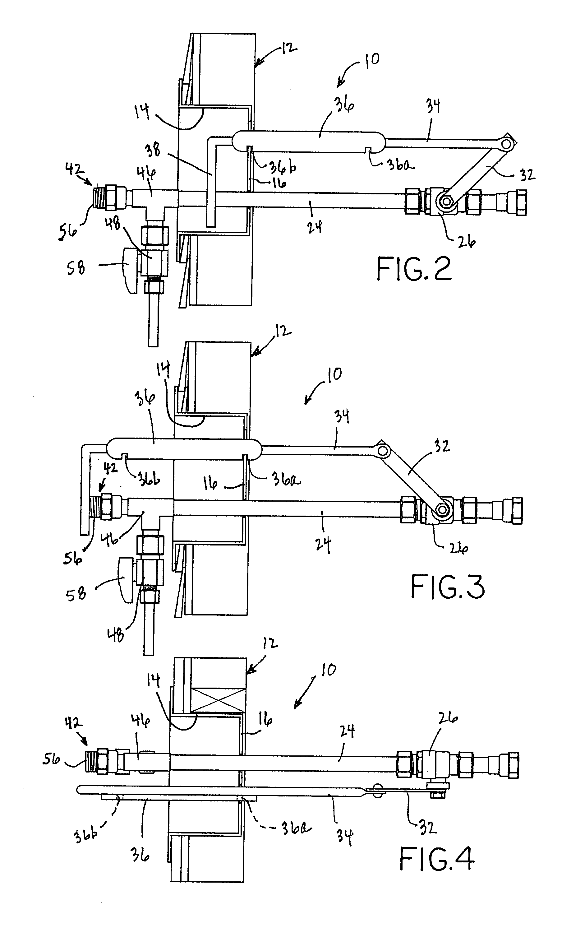 Sill cock protection arrangement