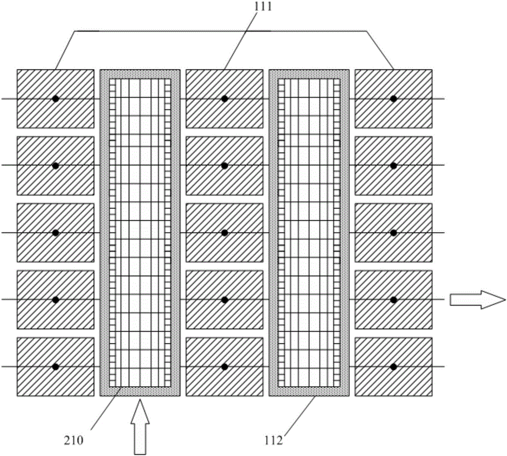 An embedded touch screen and display device