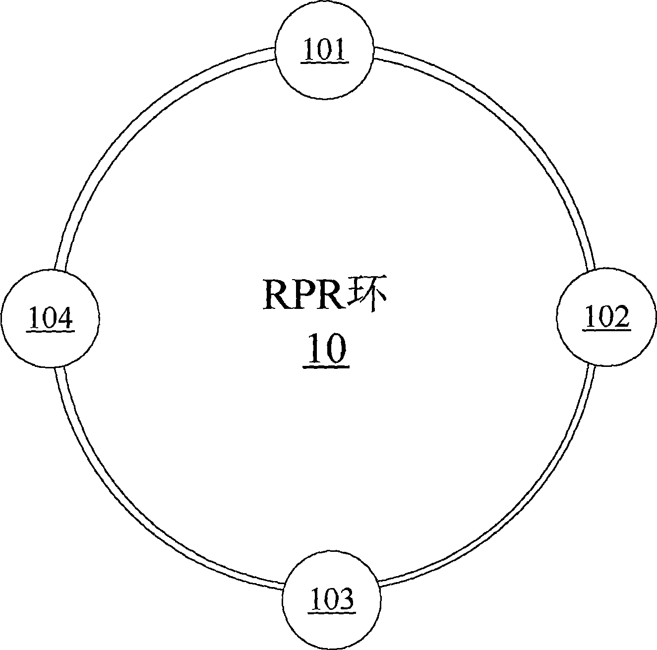 Method and station site for implementing reliable data transmission between elastic packet rings