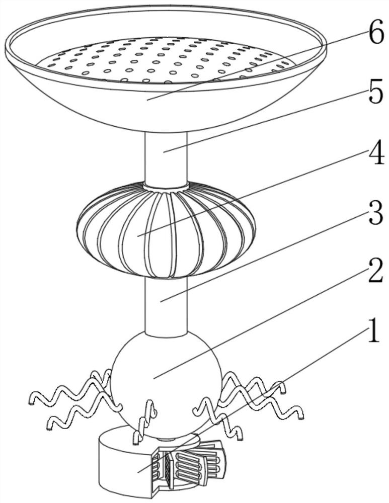 A water floating aeration device