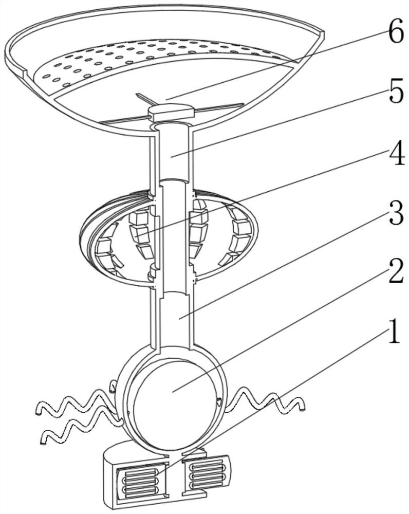 A water floating aeration device