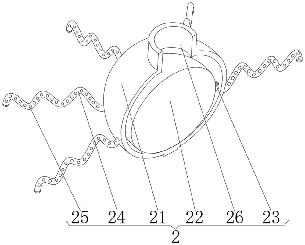 A water floating aeration device