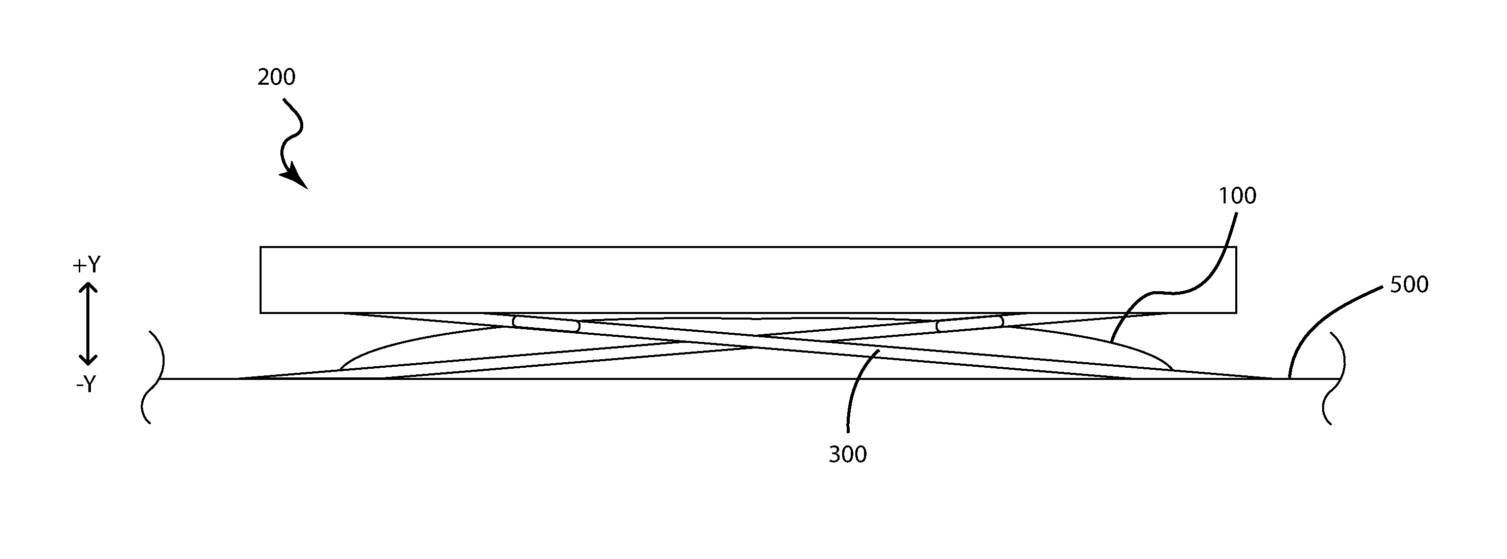 Low travel switch assembly