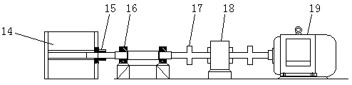 Novel micro lift rotation paddle pump performance test device