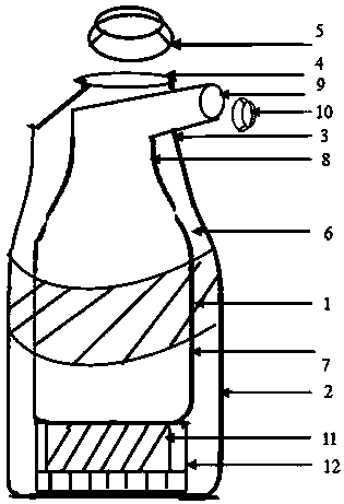 Portable rapidly-heating device and application thereof