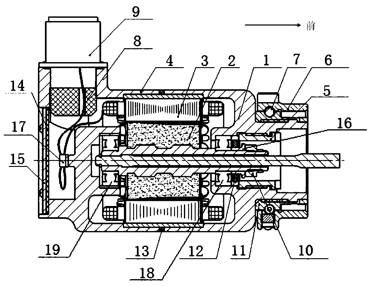 Environment-resistant tachogenerator for aero-engine