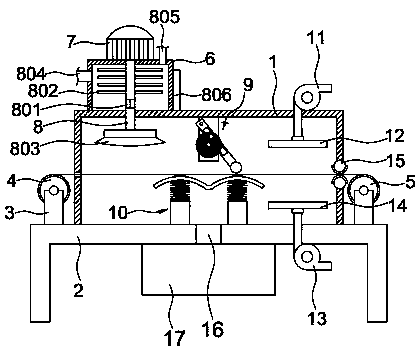 Dyeing machine with fast drying function