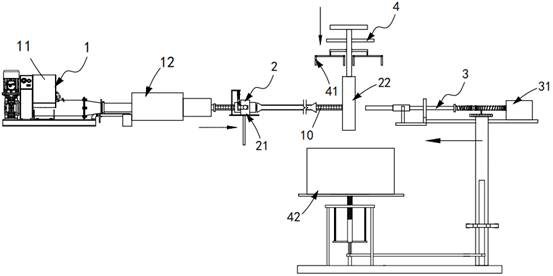 Wall-mounted furniture production device