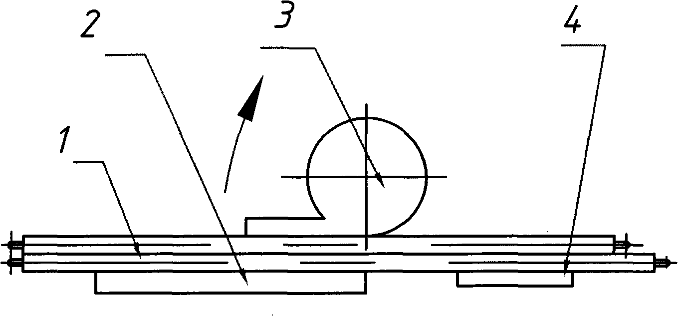 Bending method of air conditioning condenser and bending machine