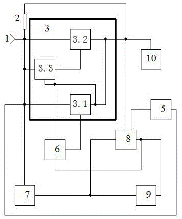 Constant-current type mixed pulse charging device