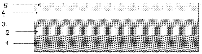 GaN (gallium nitride)-based LED (light-emitting diode) with N-type electrodes in dotted distribution and manufacturing method thereof