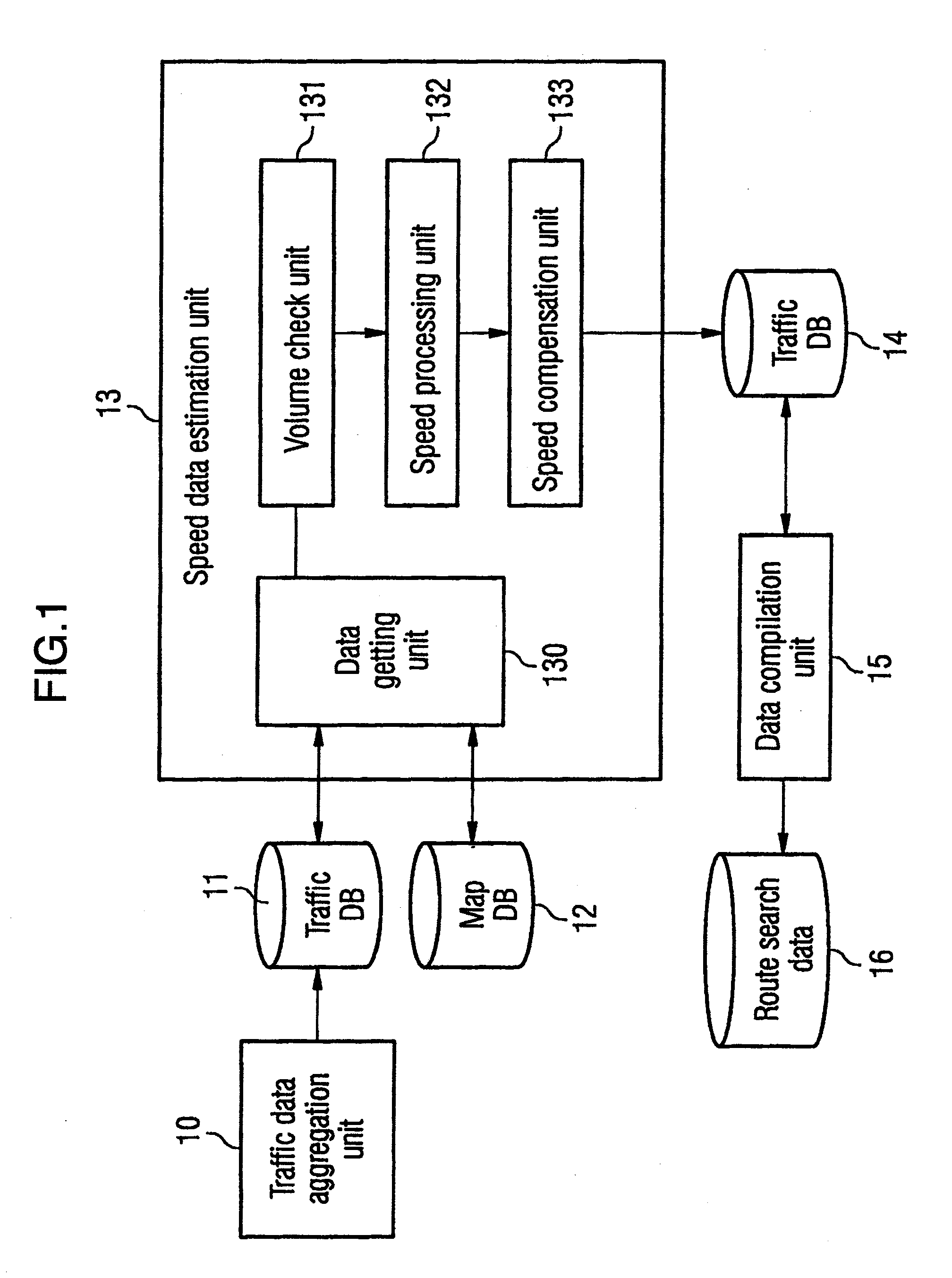 Traffic information providing system and method for generating traffic information