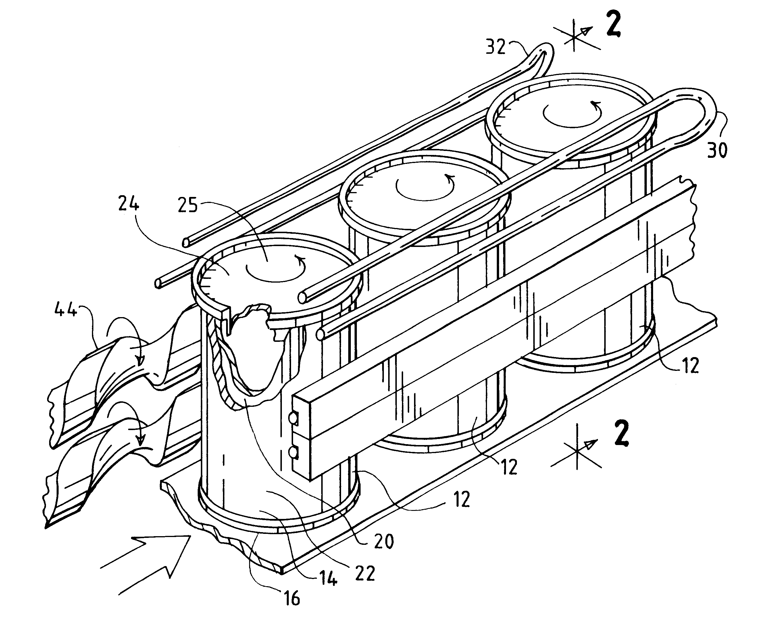 Method for induction sealing a plastic part to a composite container
