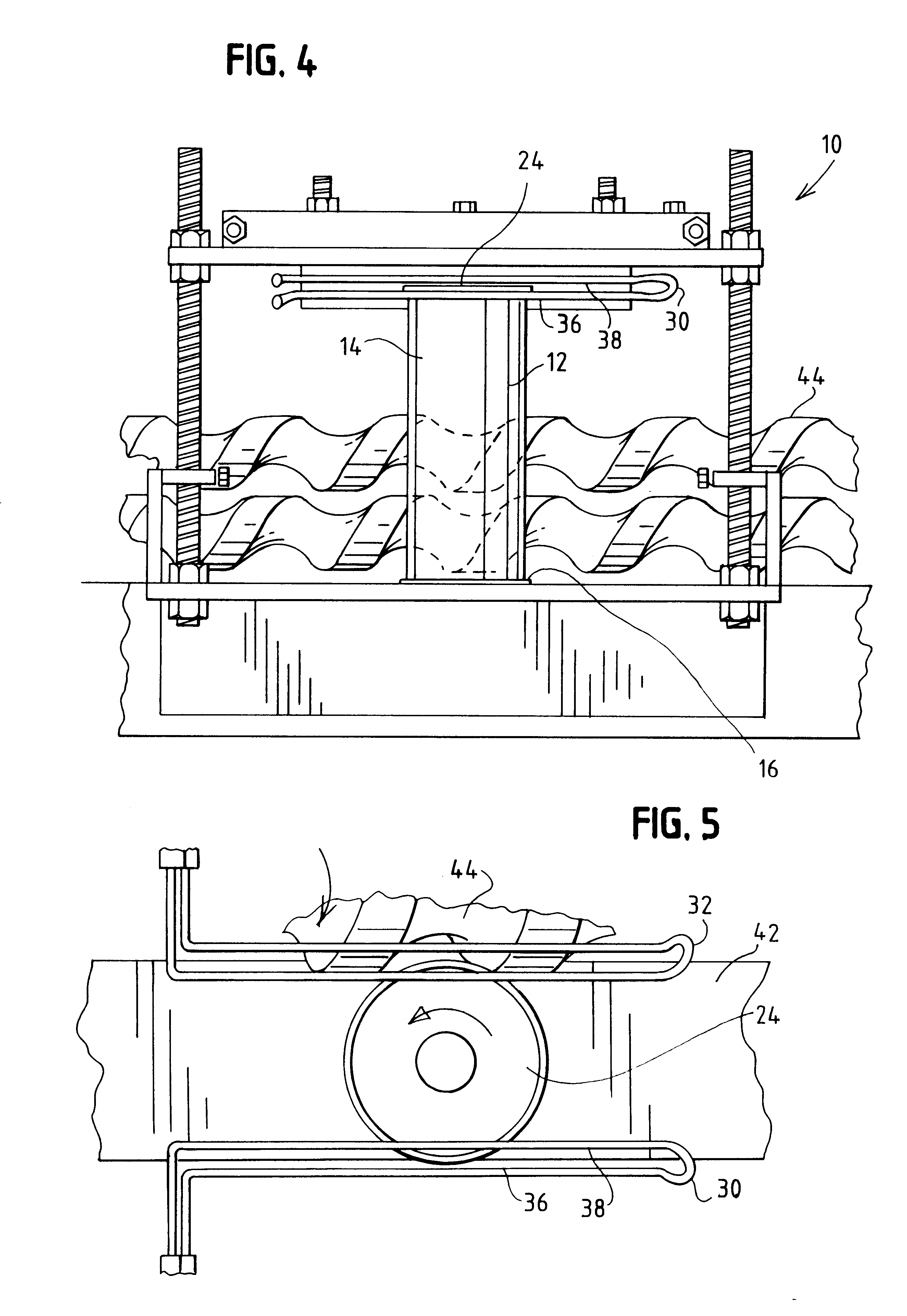 Method for induction sealing a plastic part to a composite container