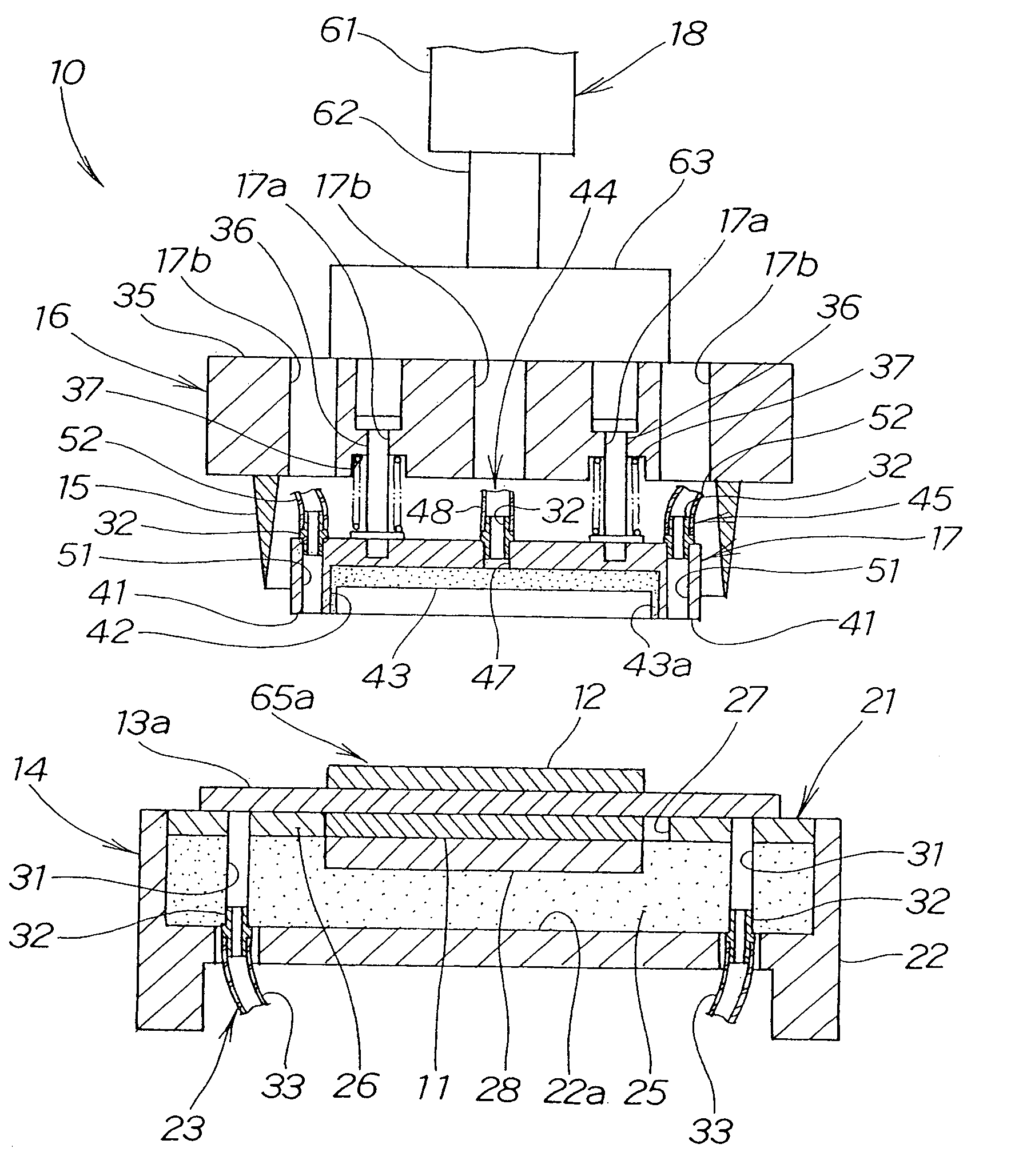 Trimming apparatus and method for fuel cell membrane/electrode coupling and transporting apparatus