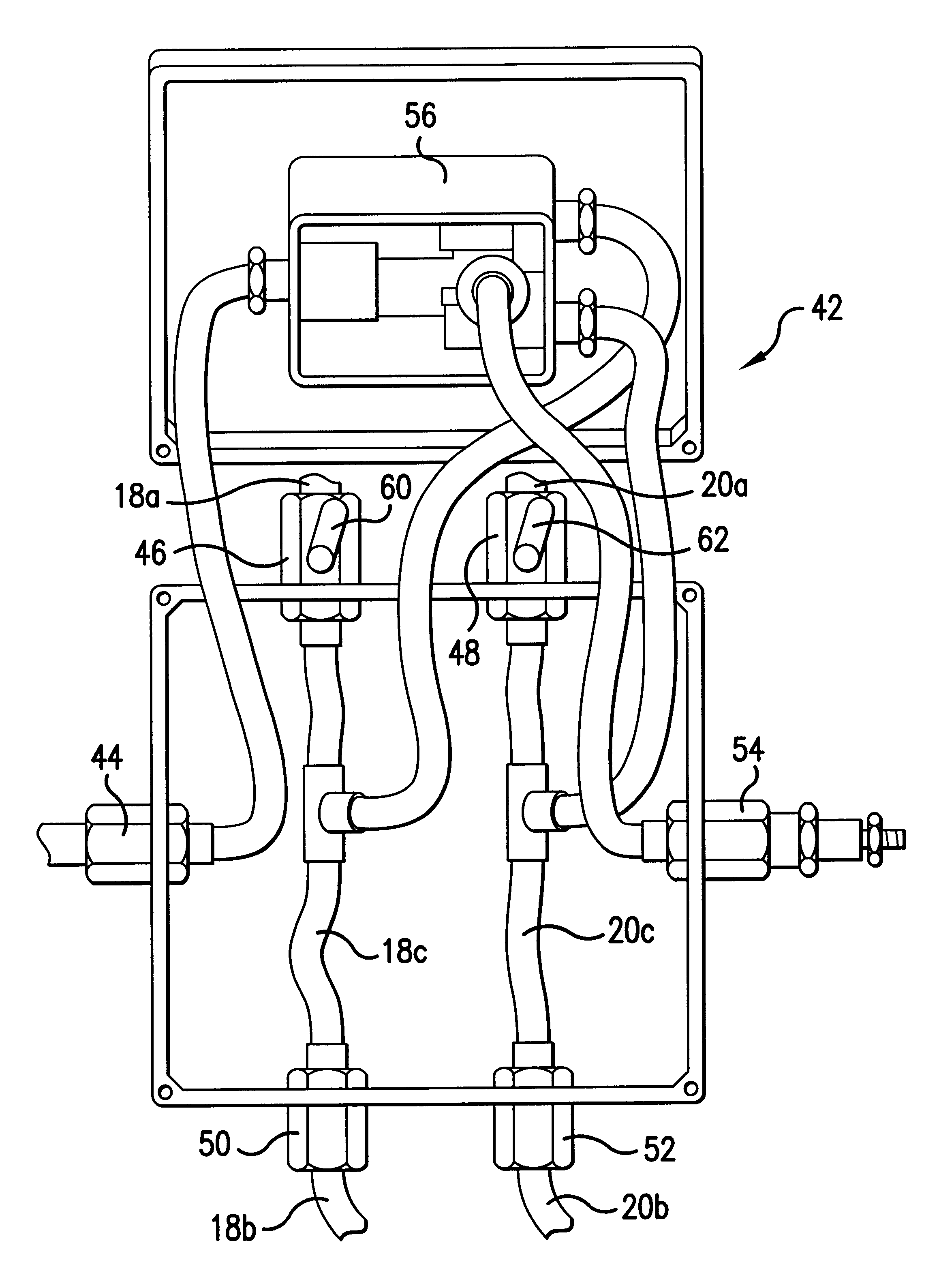Automatic position-control valve assembly