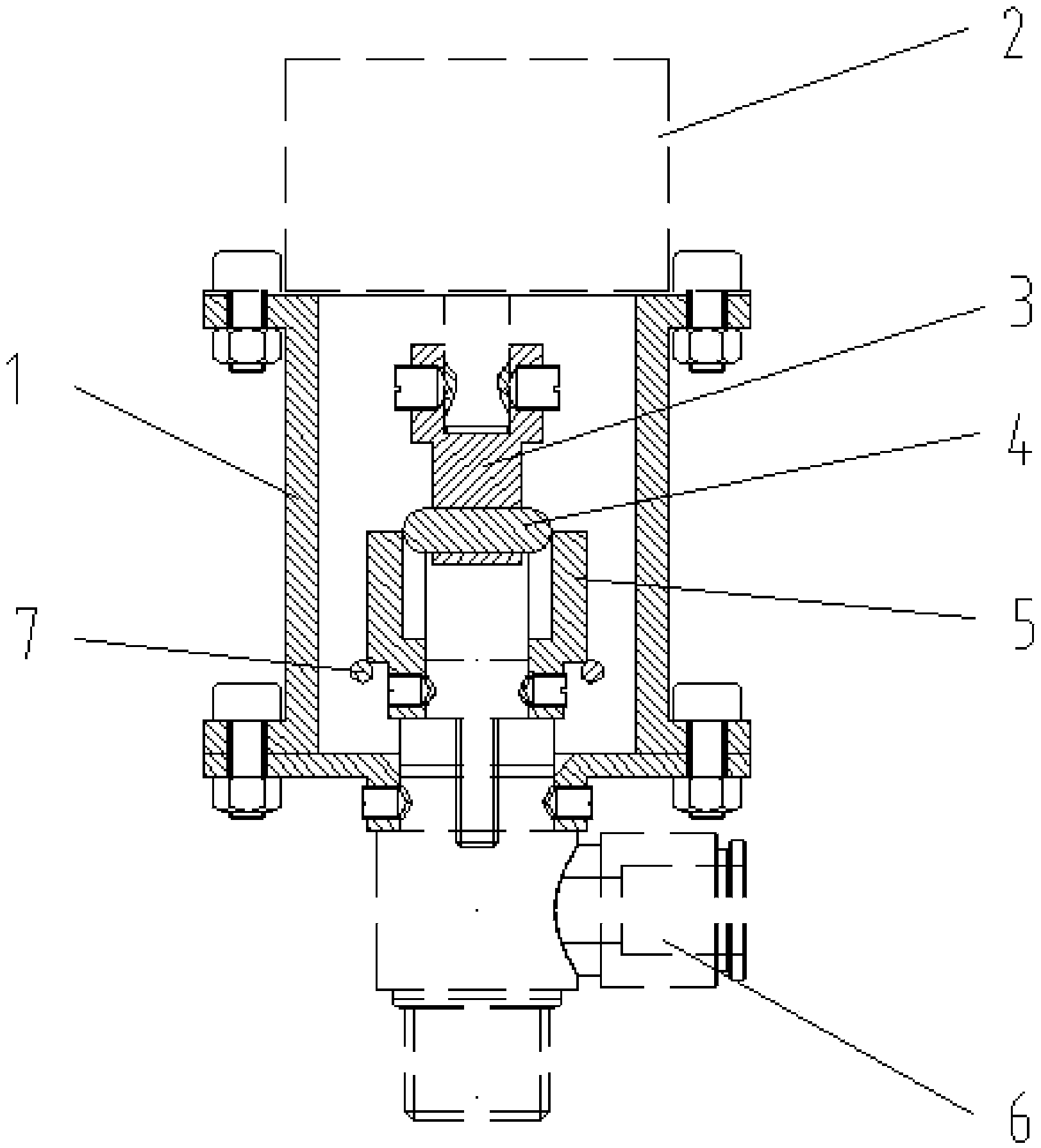 Novel electronic control flow valve