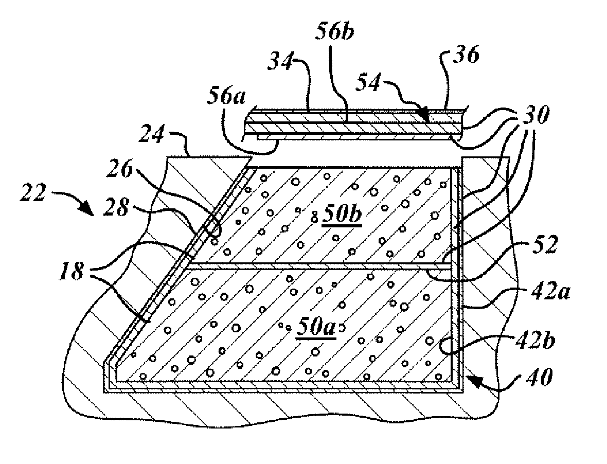 Lightweight composite fairing bar an method for manufacturing the same