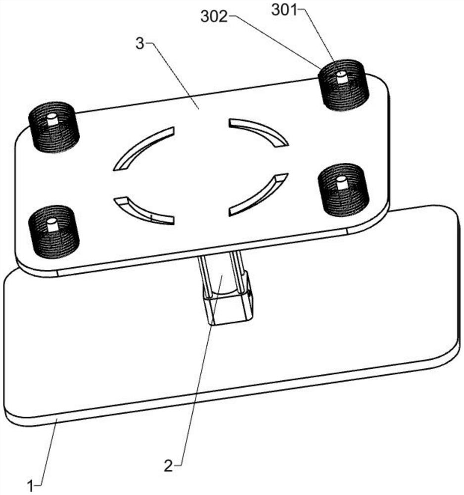 A hand-pressed physical friction type iron plate single-sided polishing robot for metal processing