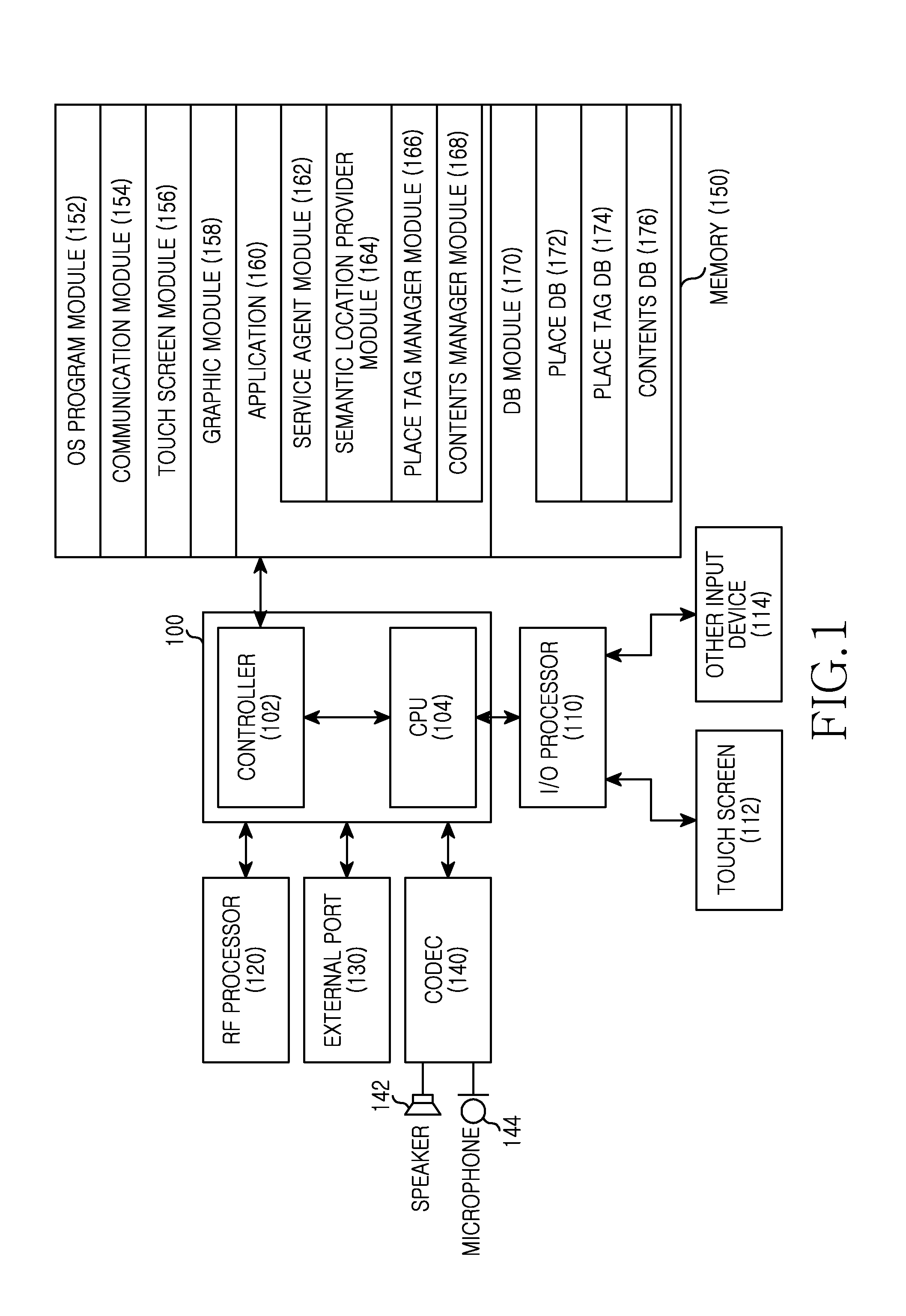 Method and apparatus for tagging contents in a portable electronic device