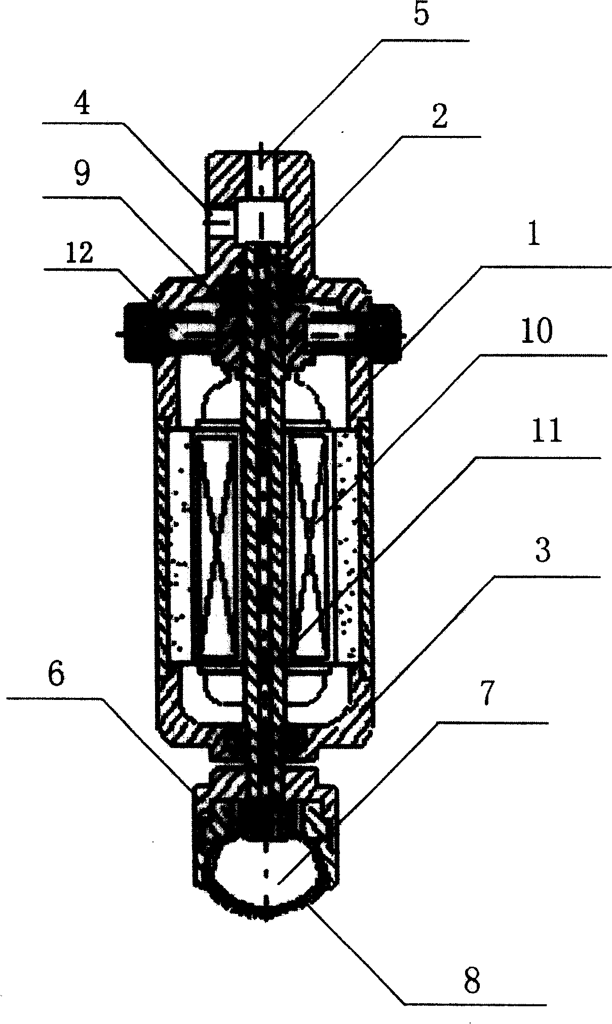 Self-driving air sac pressure controlled flexible furbisher