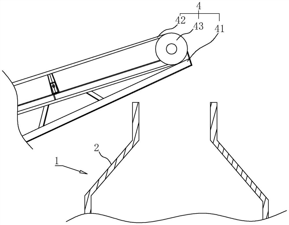 High-precision batching device for ceramsite raw material