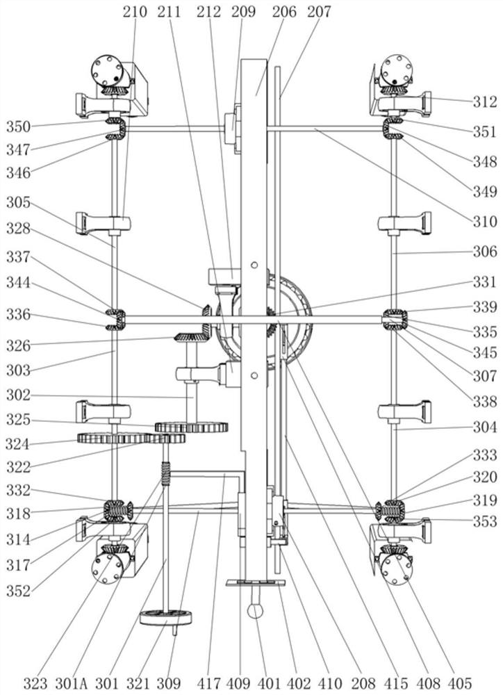 An operating platform device for realizing multiple attitude adjustments