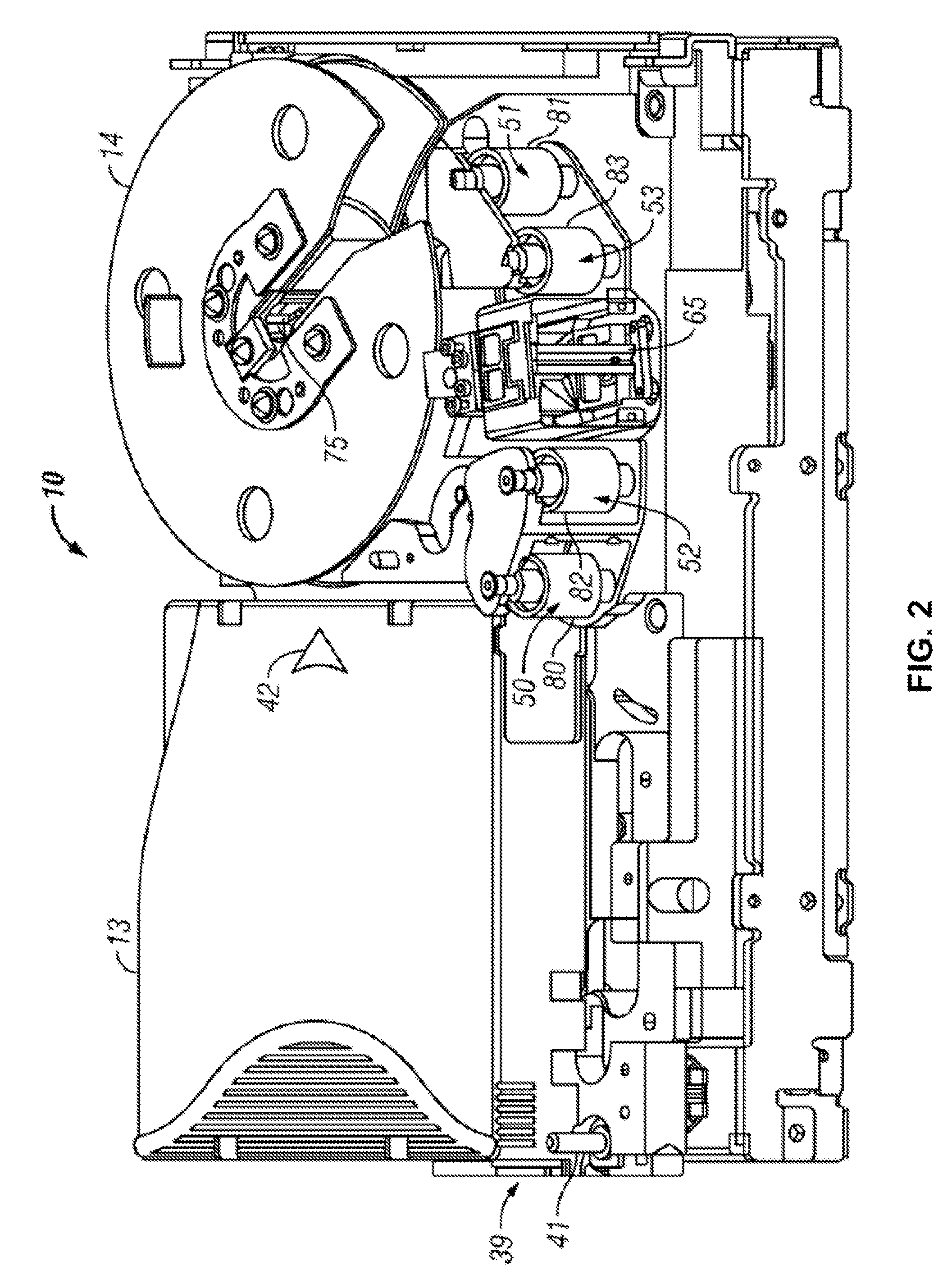 System, method, and computer program product for servo compensator switching in high vibration environments