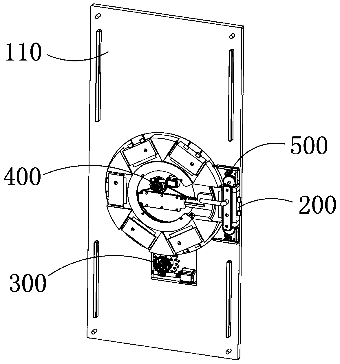 High-level anti-theft control method of intelligent anti-theft door