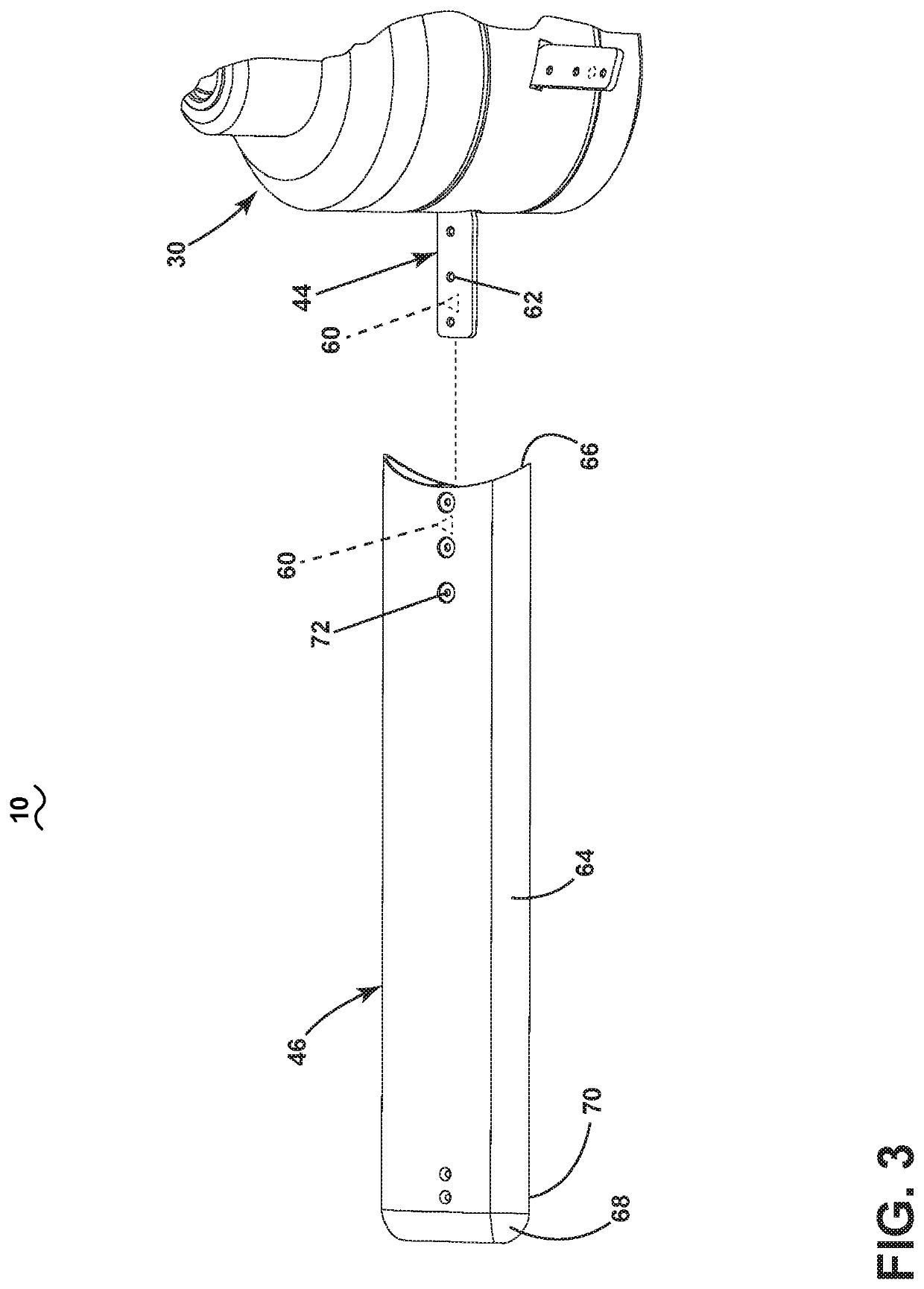 Ceiling fan with multiple blades