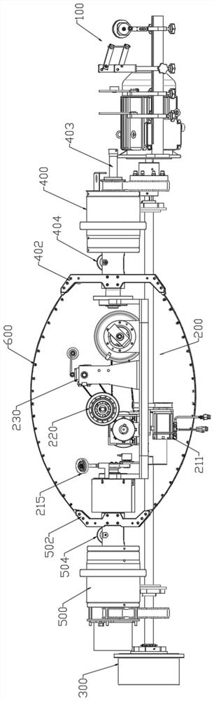 Special stranding machine for enameled wires