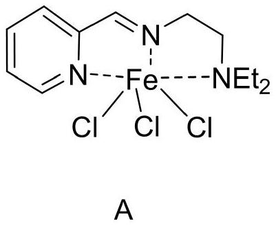 A kind of tridentate pyridinium iron series catalyst and its preparation method and application