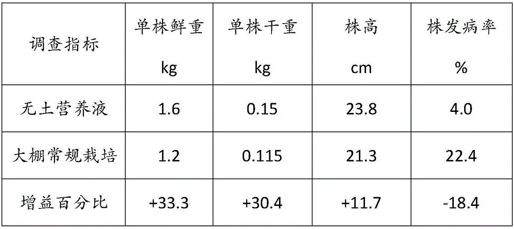 Special soilless culture nutrient solution for Chinese cabbages and preparation method thereof