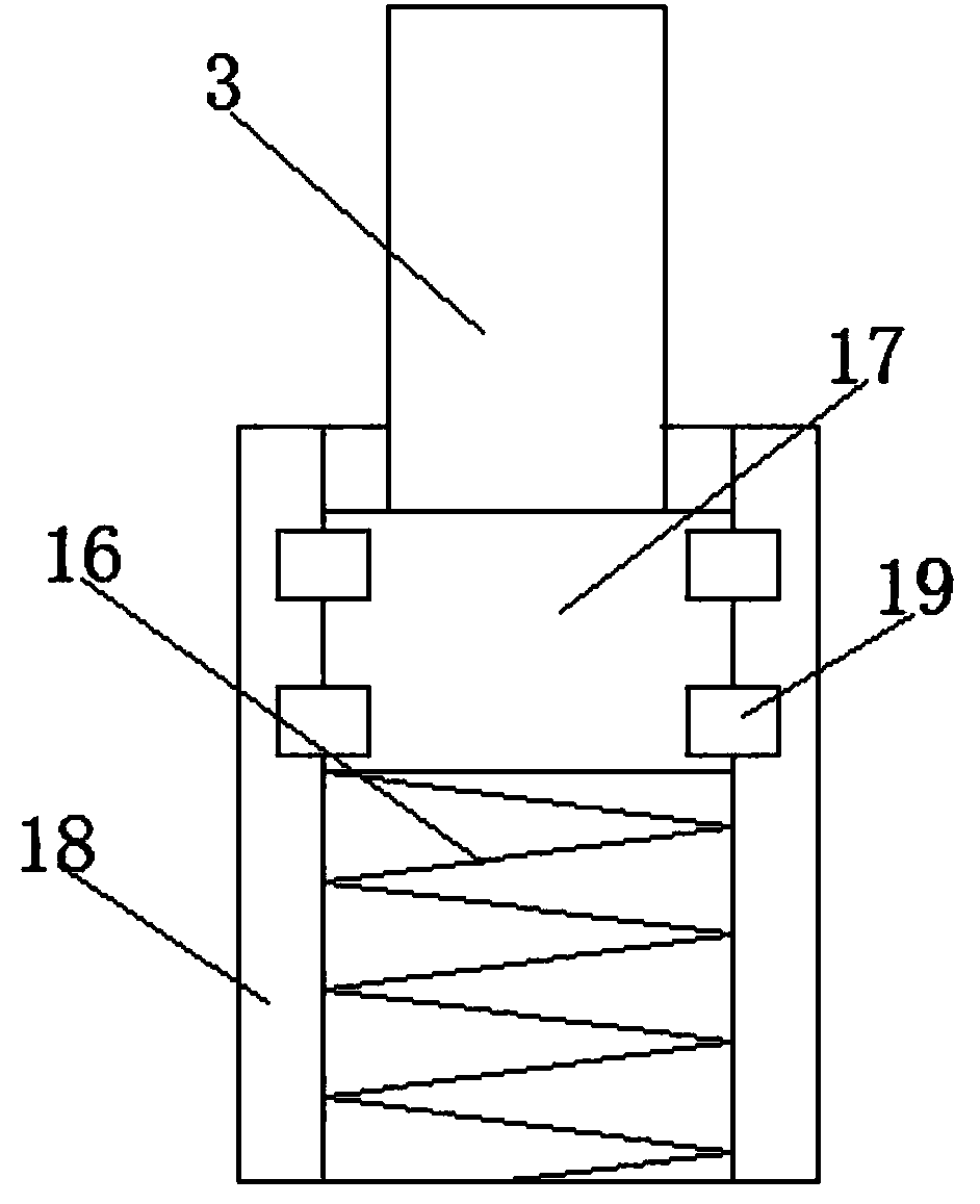 Inkjet printer bracket with stable function