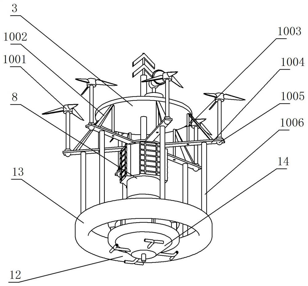 A floating coastal zone monitoring device