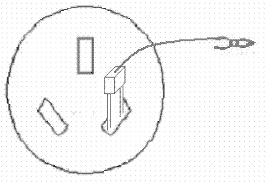 Movable cable fault tracing device