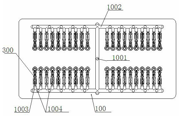 Blood collection needle injection mold and blood collection needle injection technology