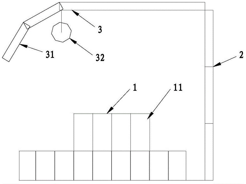 Rotary truss type mobile stage