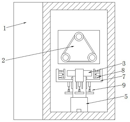 Multi-wire cutting machine for processing solar cell panels