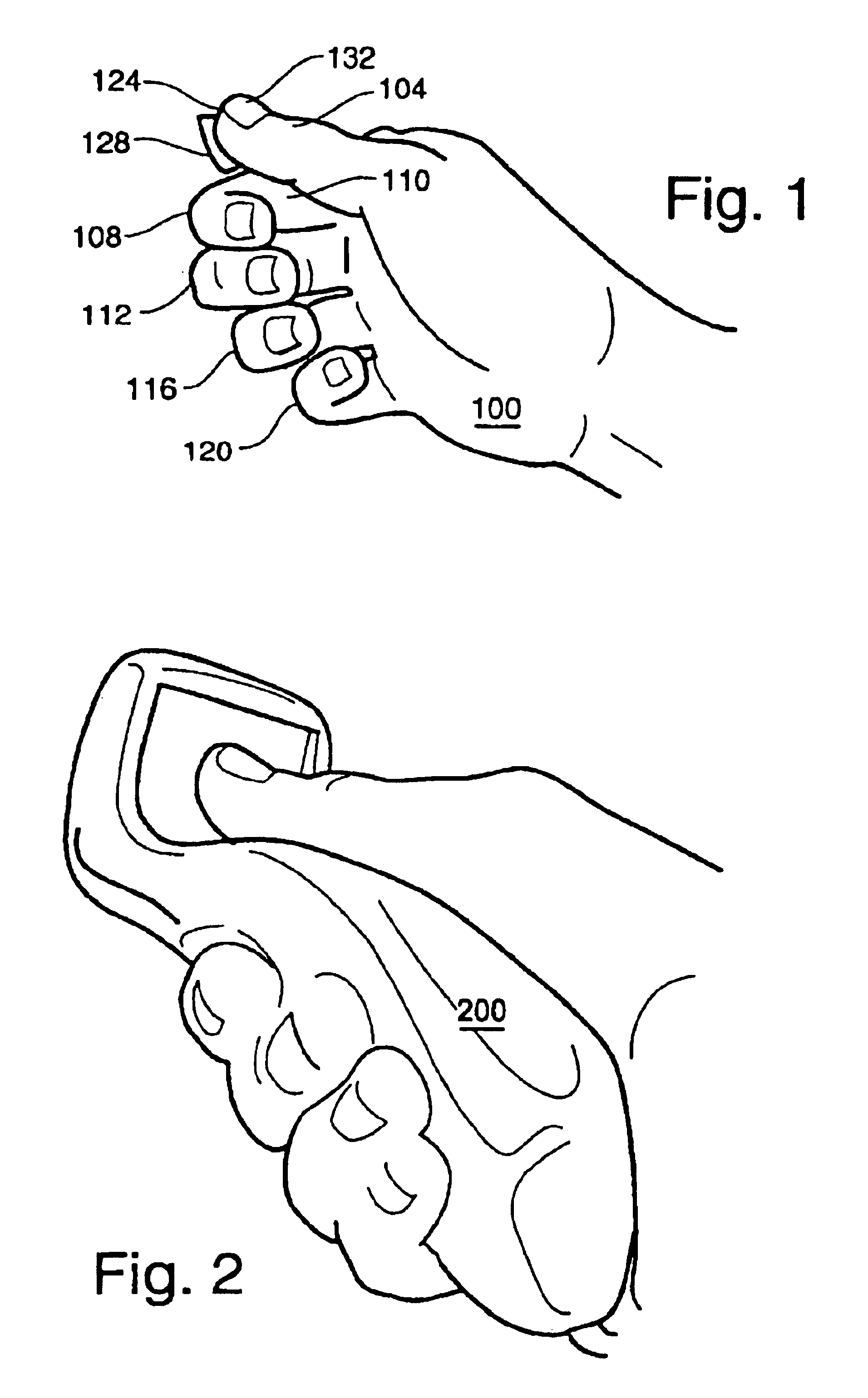 Thumb actuated X-Y input device