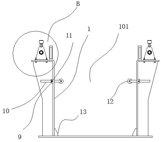 A stone slicing device for construction