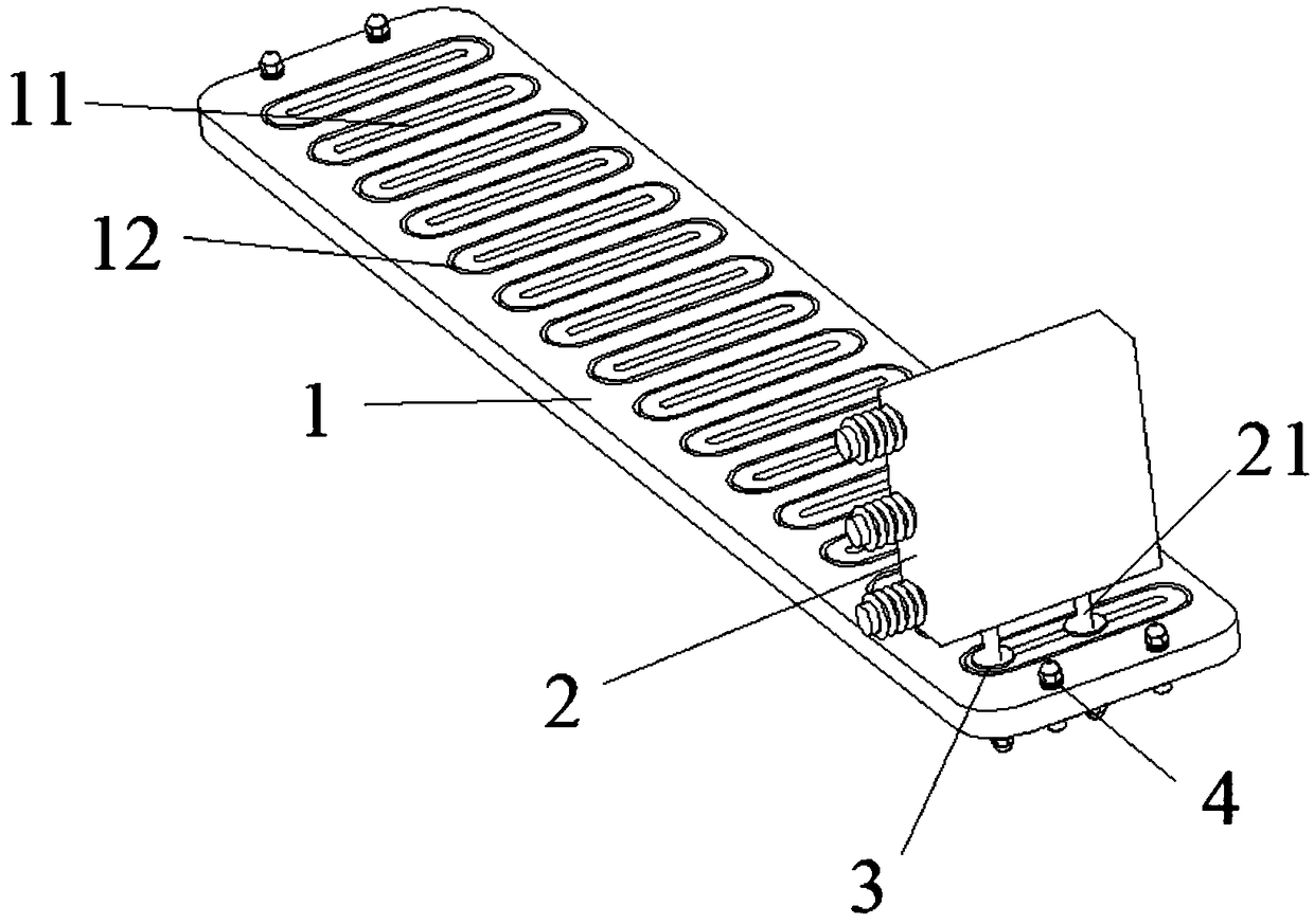 Capacitor mounting structure