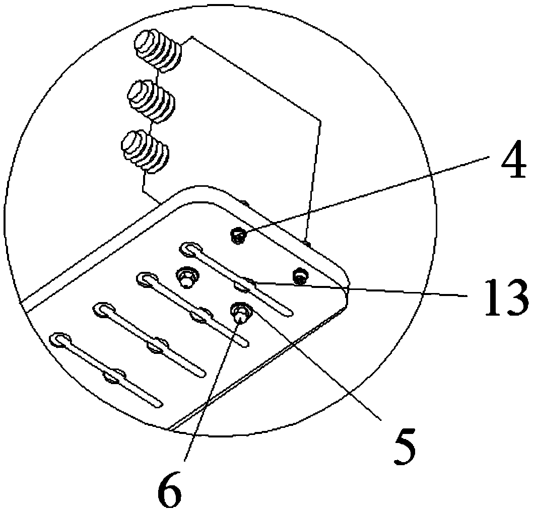Capacitor mounting structure