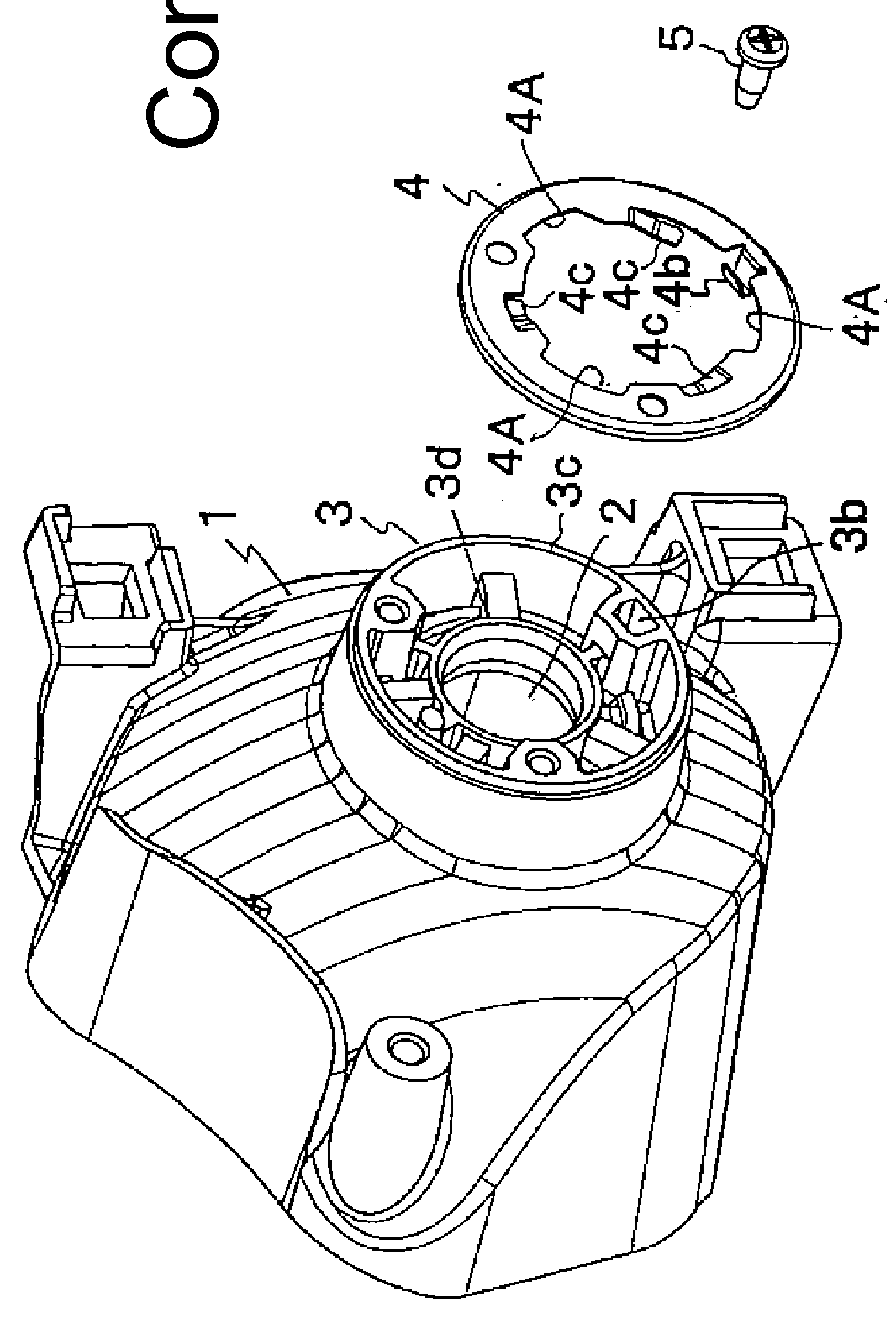 Vehicle lighting unit having bulb fixation structure