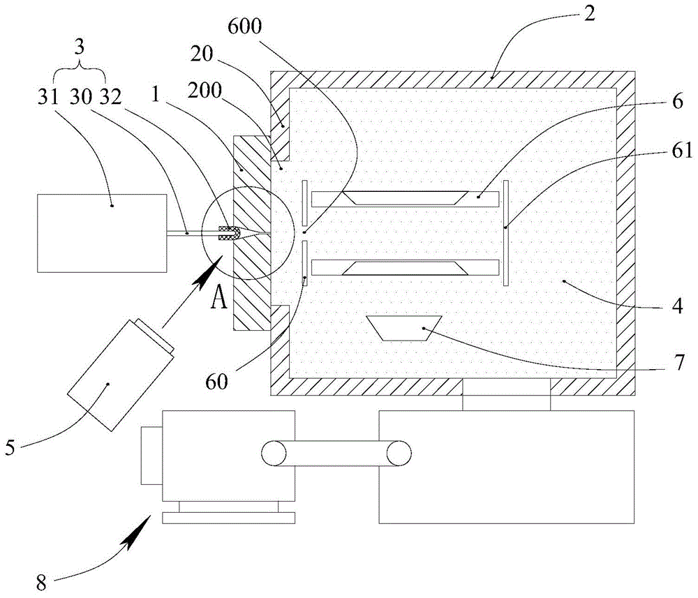 Atmospheric pressure interface device and mass spectrometer