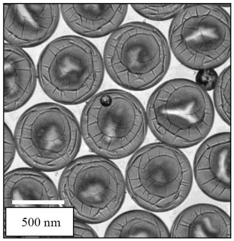 Intelligent magnetic single-hole hollow nanosphere and preparation method and application thereof